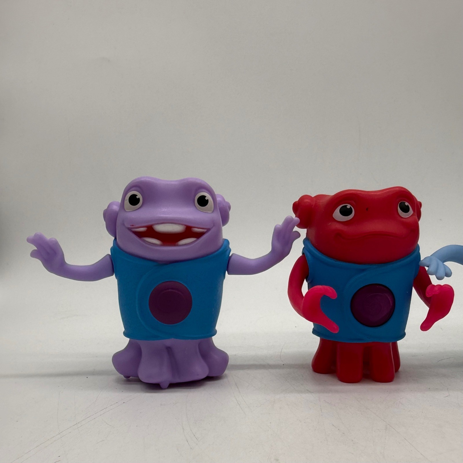 DreamWorks Home Movie Oh Boov Action Figure Lot of 4 Pig the Cat Fast Food Toys