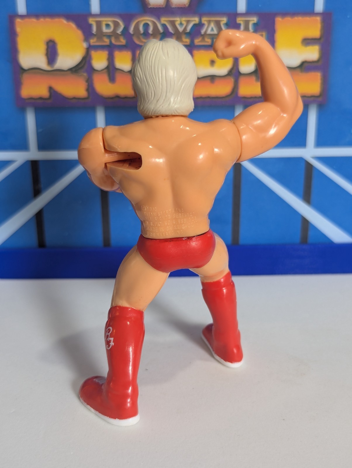 WWF Hasbro Ric Flair – WWE Mattel LJN Vintage Titan Sports