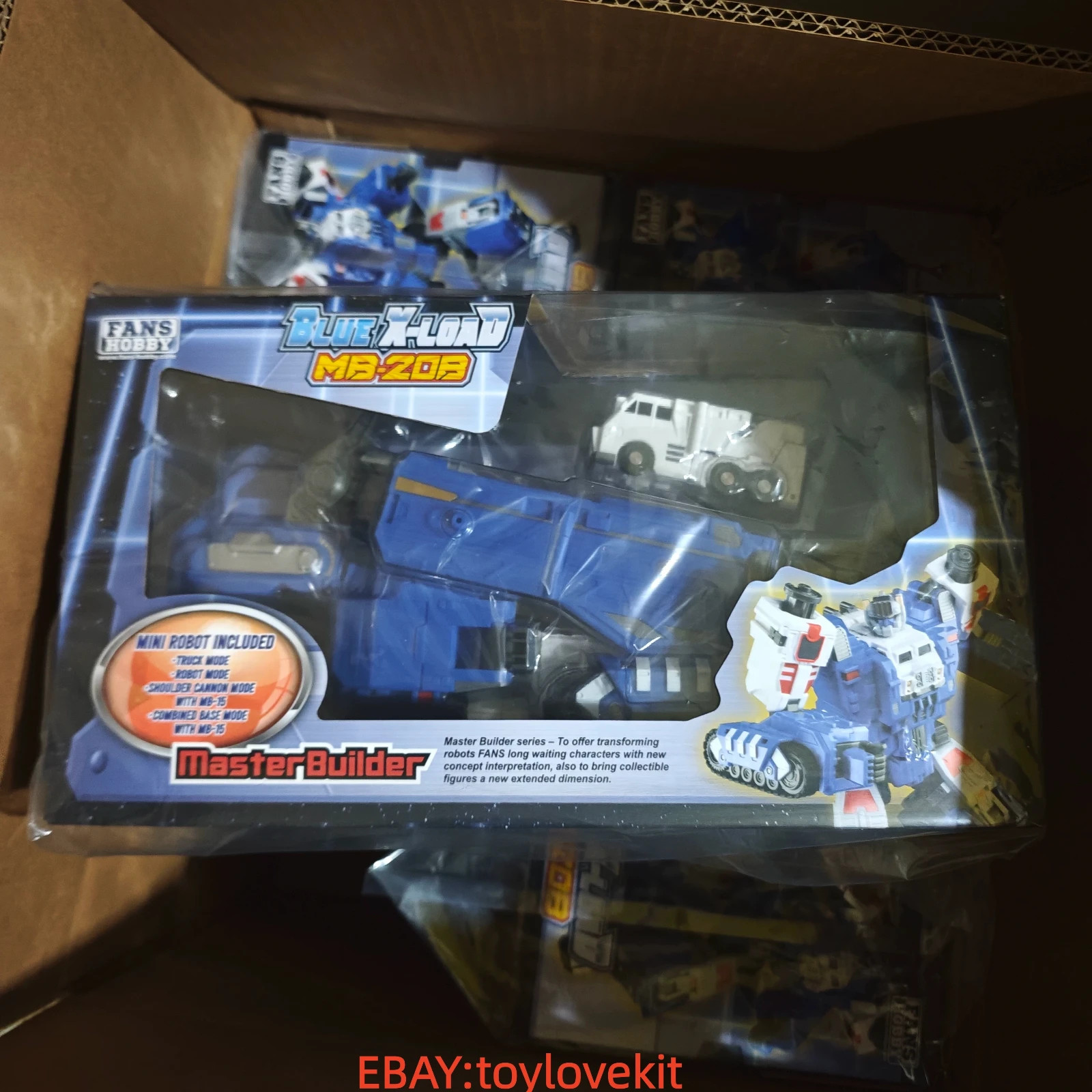 New FansHobby MB-20B Ultra X-Load Overload Transforms Action Figure In Stock 10″