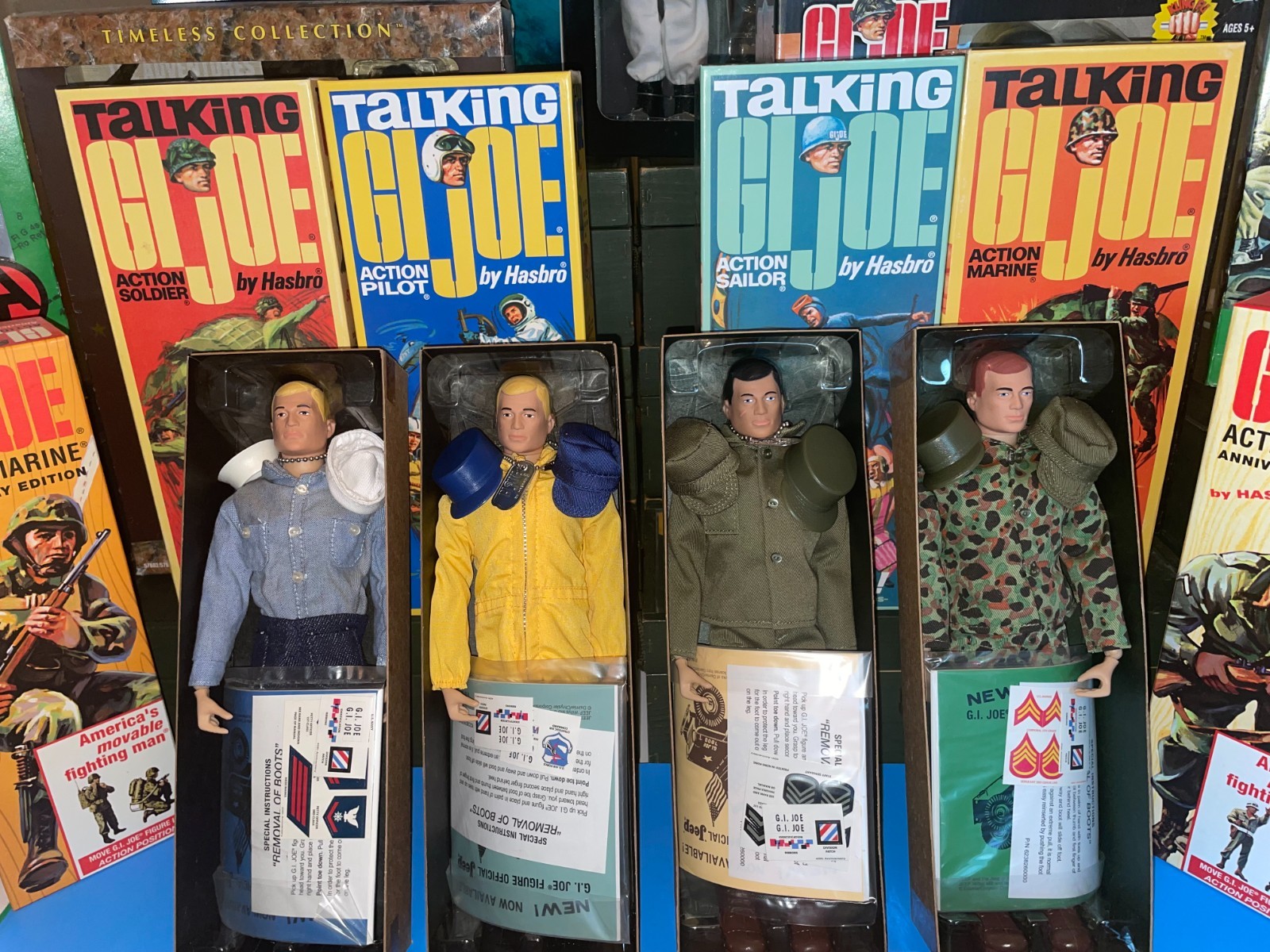 G.I. Joe 40th Anniversary » Uniform & Accessories» Drop Down List – Mint Quality