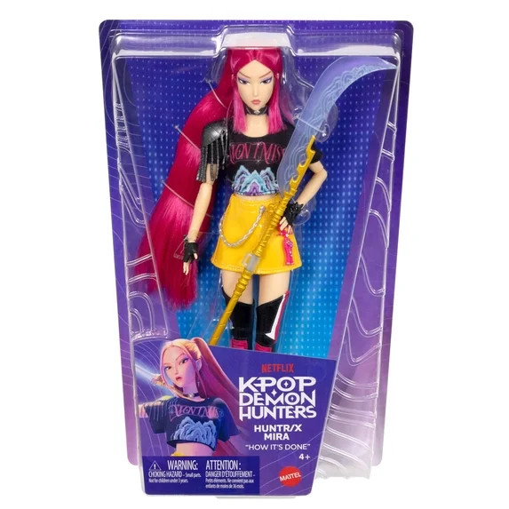 KPop Demon Hunters HUNTR/X: Mira “How It’s Done» Doll