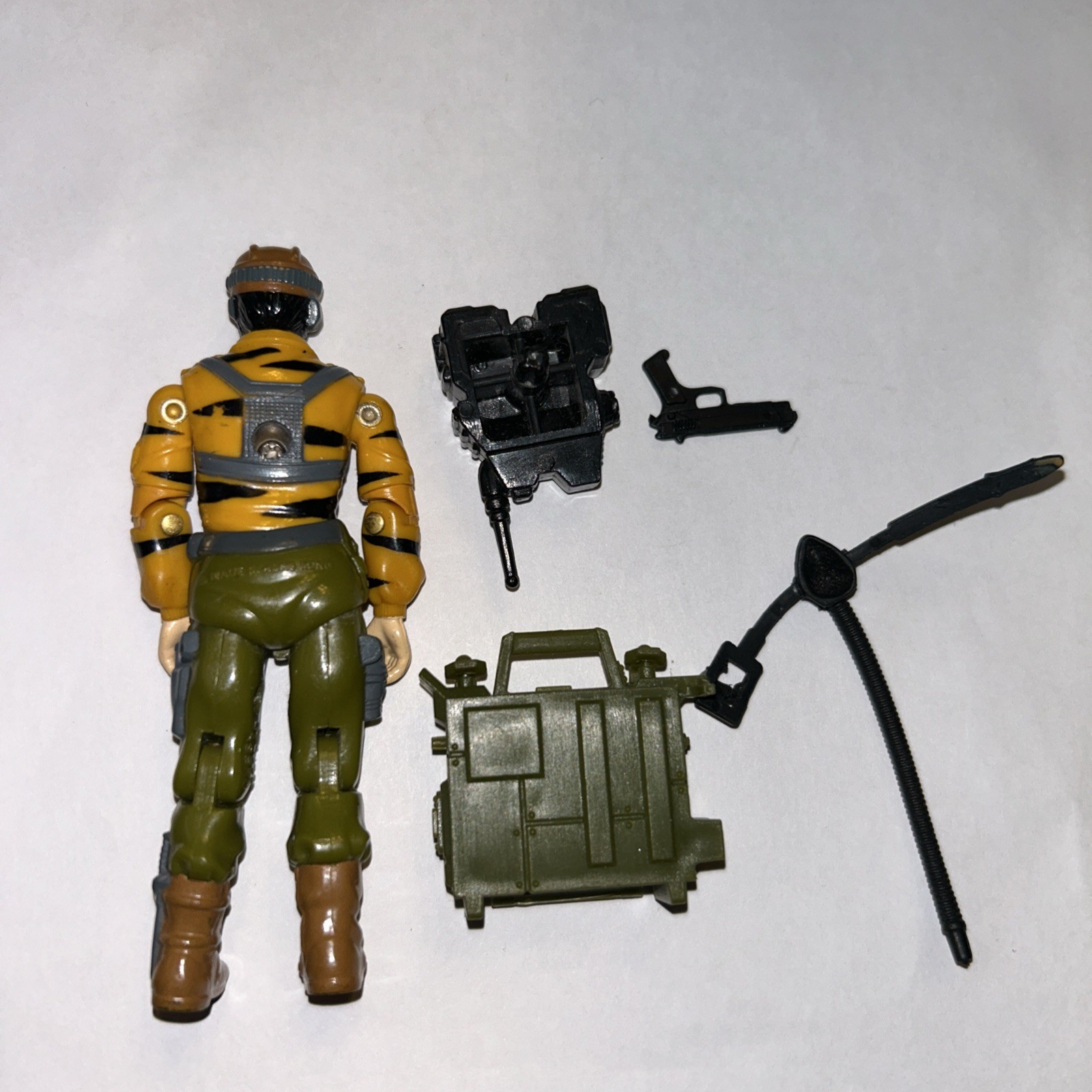 Vintage 1988 Hasbro G.I. Joe LIFELINE V2 Tiger Force 3.75” Action Figure PC3