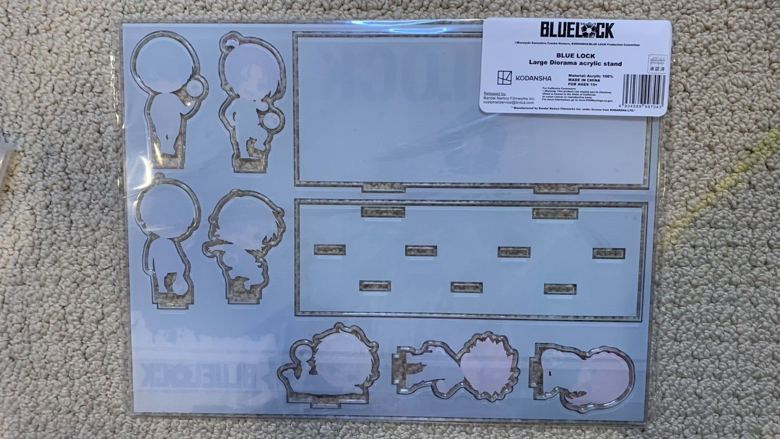 RARE NEW – Blue Lock Chibi Characters Acrylic Stand Anime Expo 2024 Exclusive
