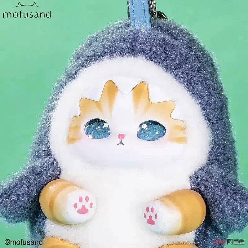 Miniso Mofusand Kiramekko Fluffy Kittens Series Confirmed Blind Box Vinyl Plush