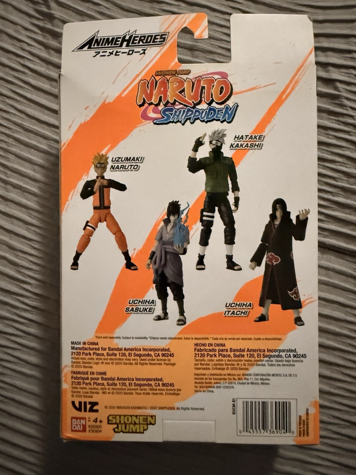 Anime Heroes Itachi Uchiha 6 Action Naruto Shippuden