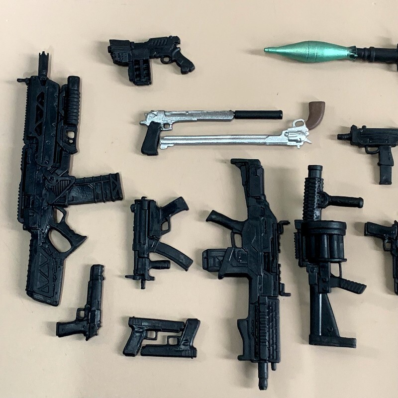 17pcs Munitions Pack Guns Blaster Weapons For 6» or 7″ Action Figure McFarlane