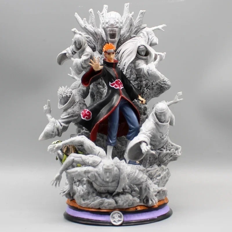 2026 Naruto Akatsuki Pain GK PVC Figure Statue Model Desk Decor Toy Gift Set New