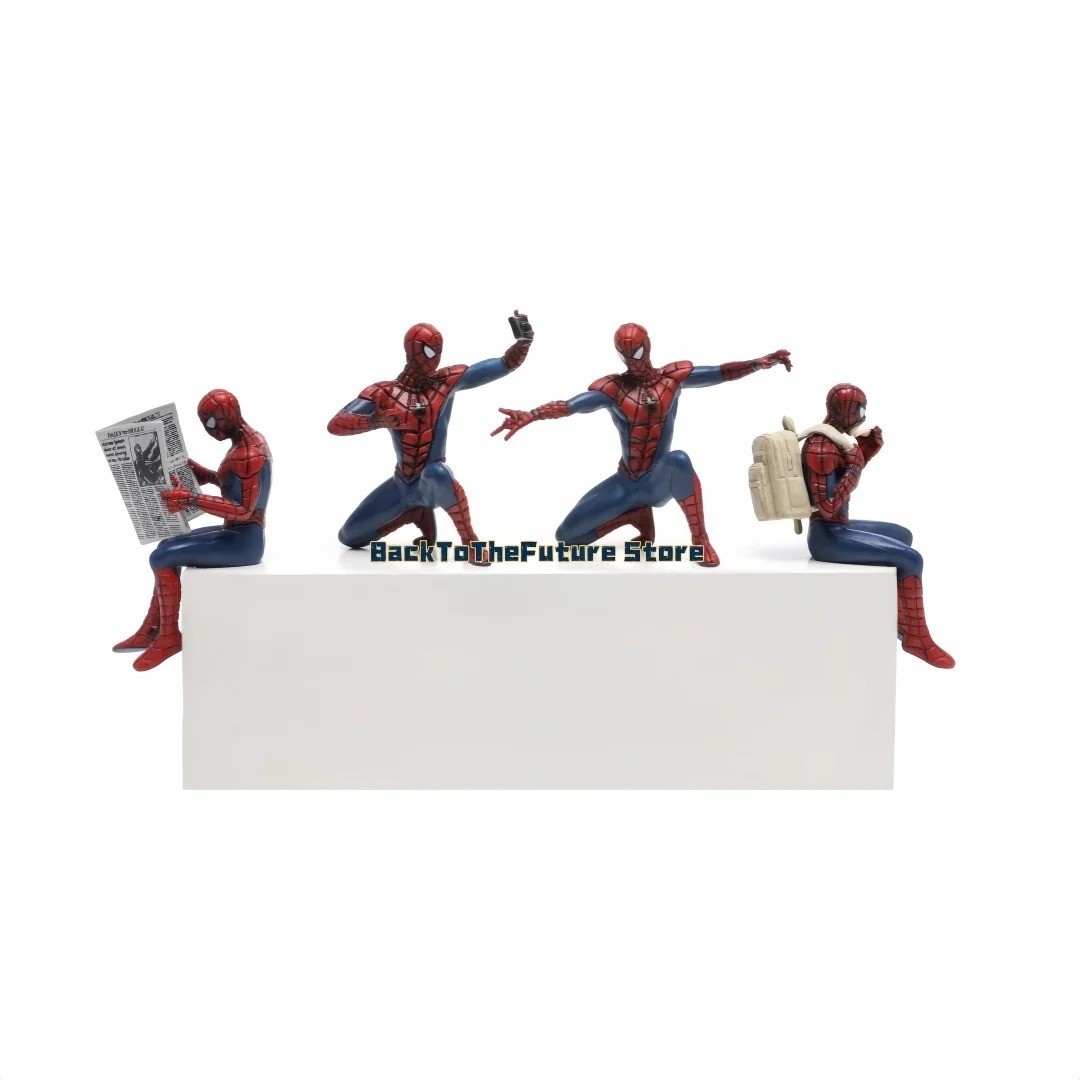 Spider Man Action Figure 7-9cm Superhero Mini Collectible Toy Model for Kids USA