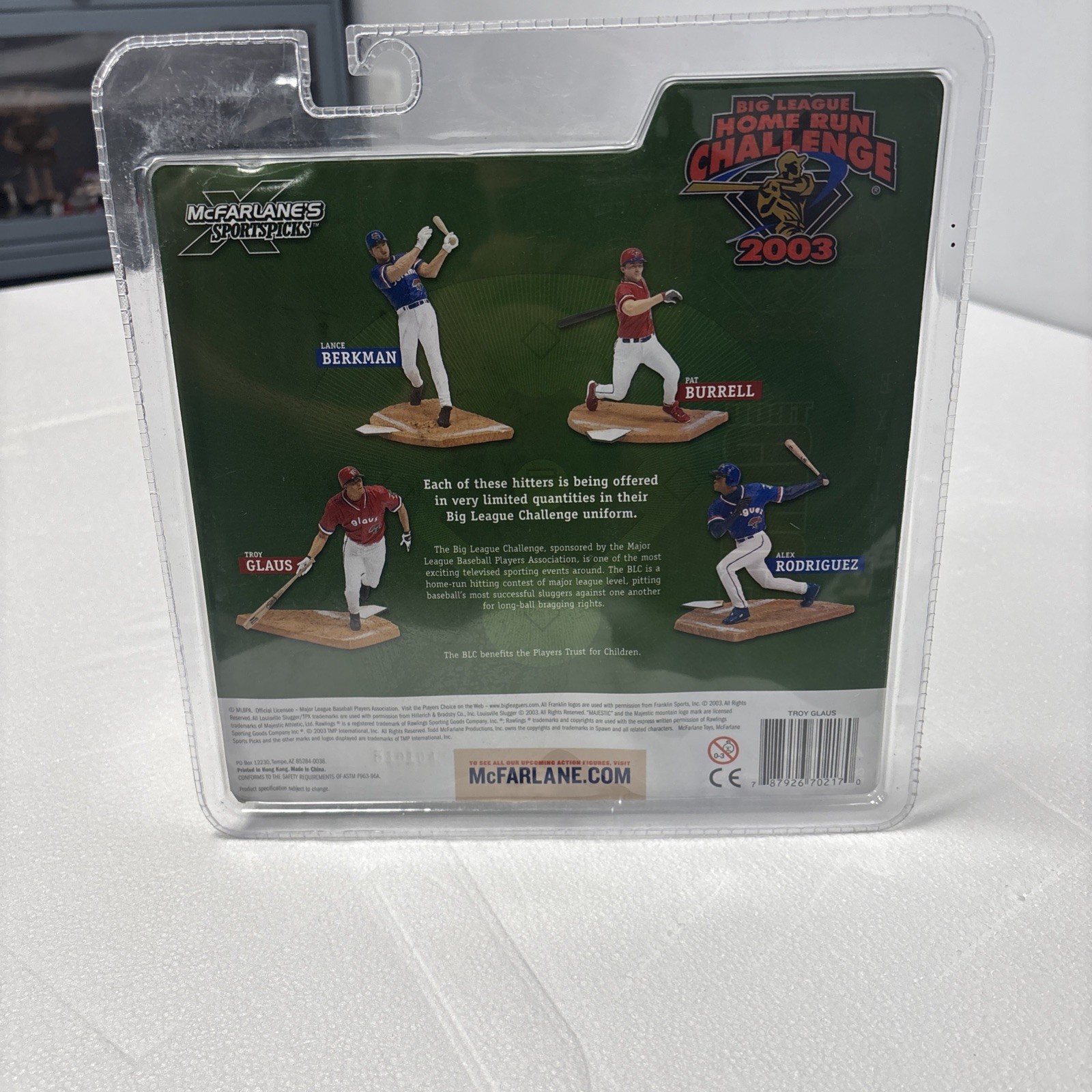 McFarlane 2003 Troy Glaus BIG League Home Run Challenge Exclusive *NIB*