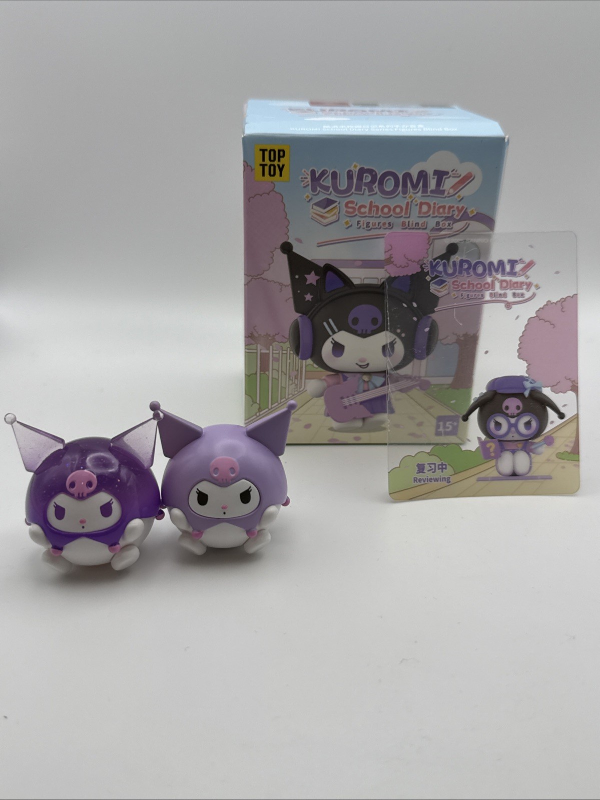 TOPTOY Kuromi School Diary Series Blind Box – Reviewing & Roundy Mini Figures