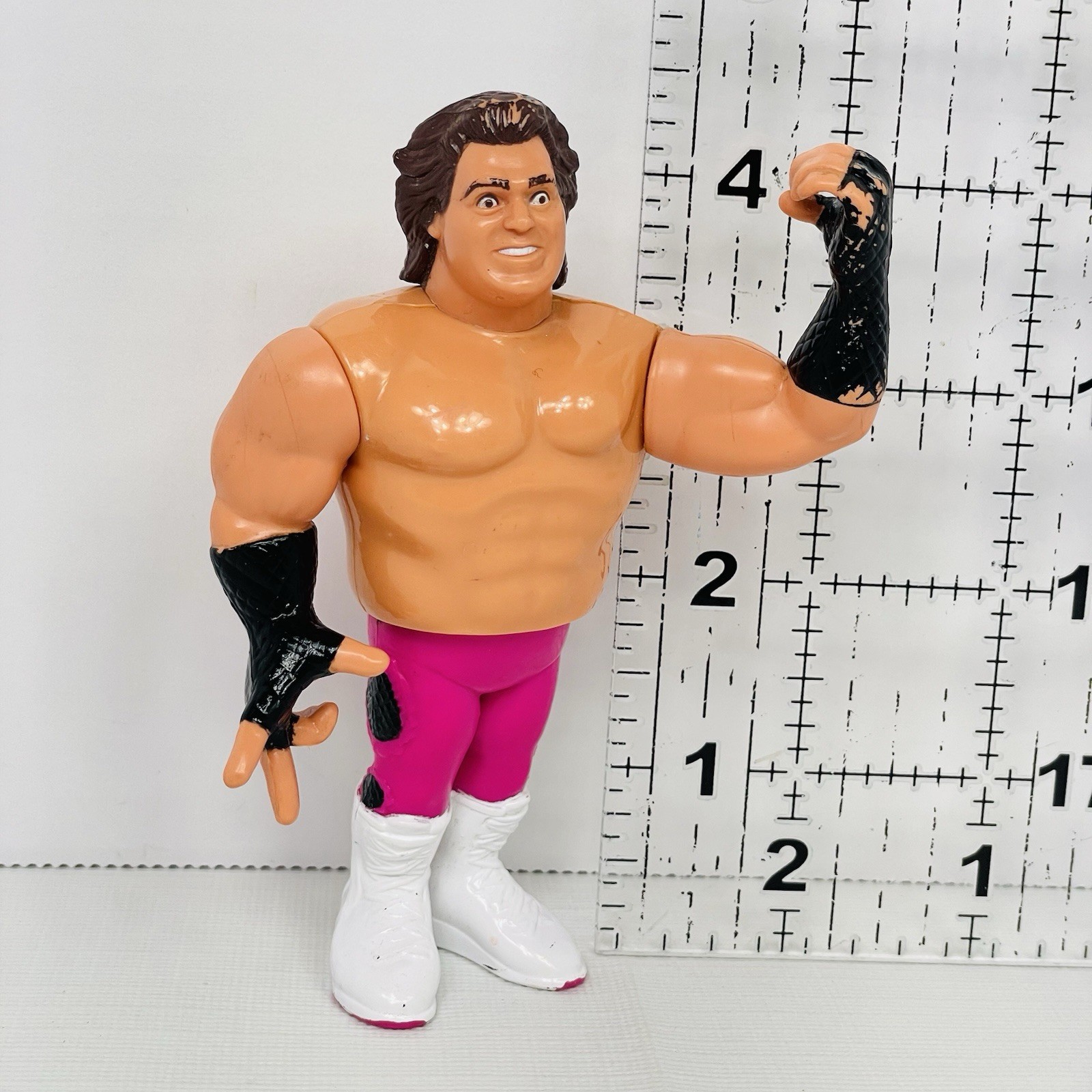 Vintage WWF Brutus the Barber Wrestling Figure Series 1 Titan Sports Hasbro 1990