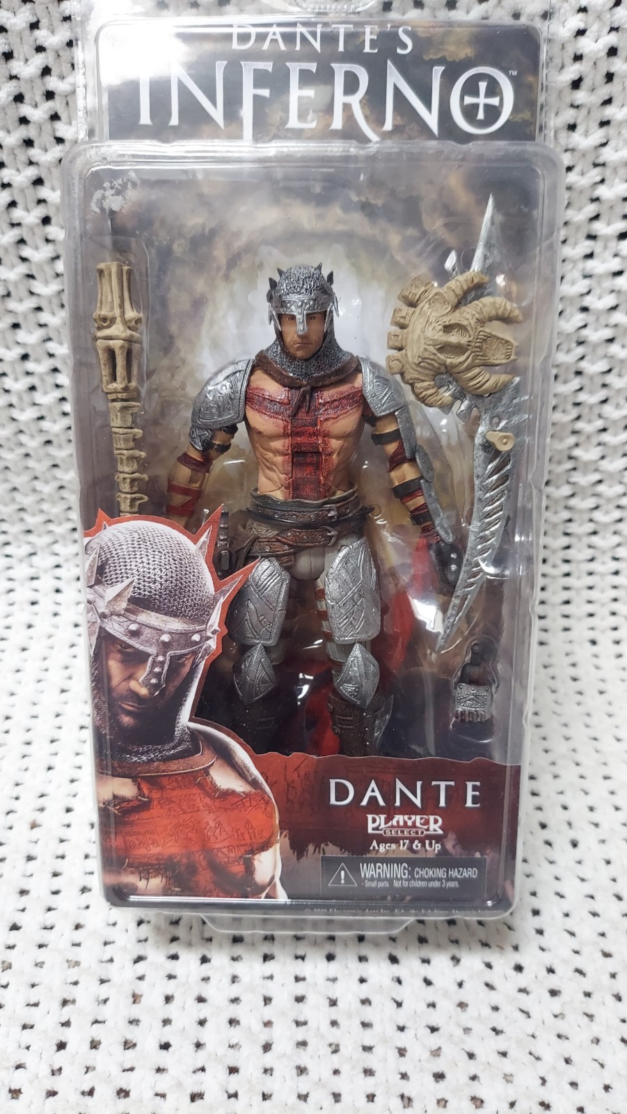 Dante’s Inferno Dan Action Figure NECA Player Select Dante Multicolor Boxed