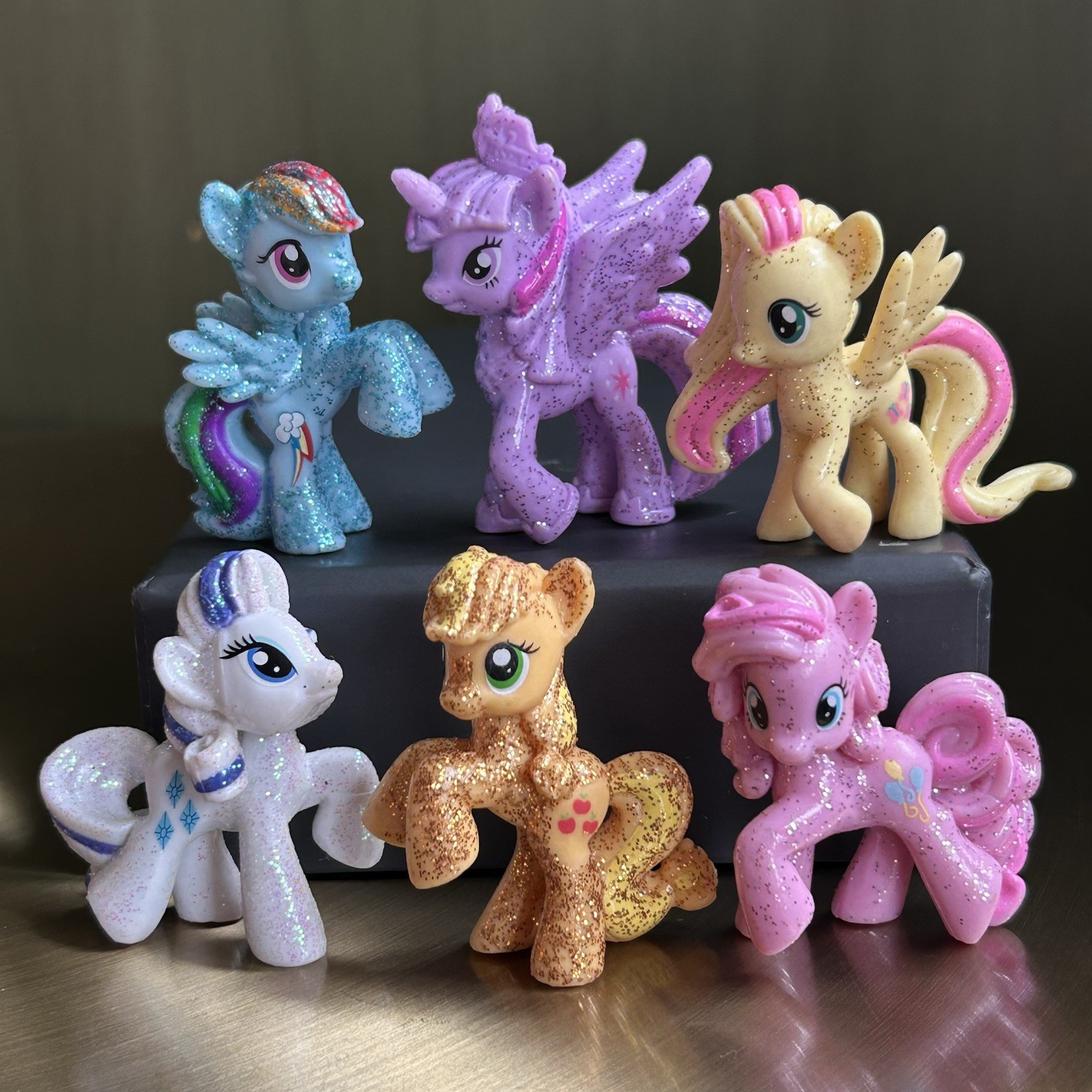 My Little Pony Blind Bag «THE MANE 6» lot (SPARKLE FRIENDS set) Mini FIM G4