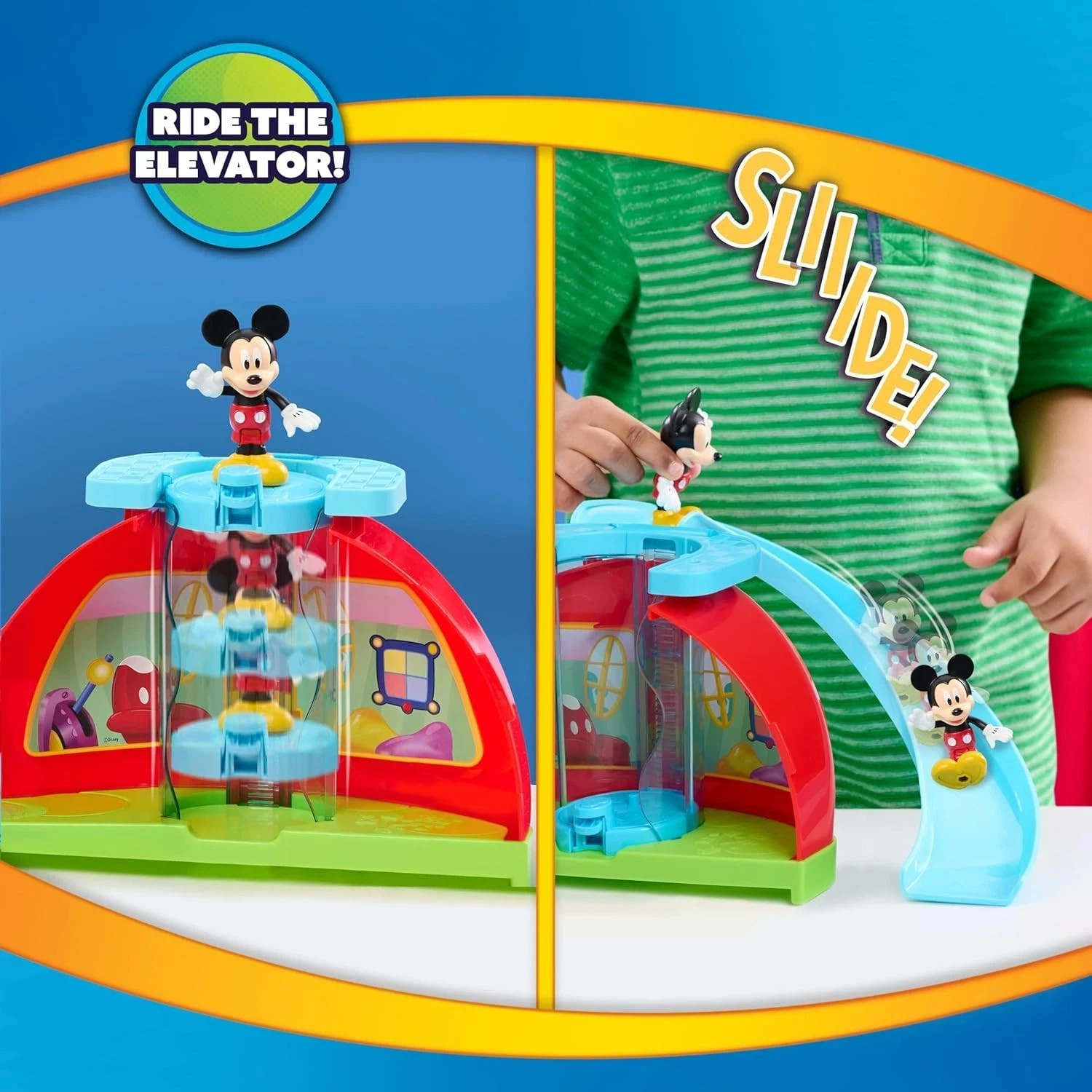 Disney Jr. Mickey Mouse Clubhouse Deluxe 28″ Playset 16-Pieces Lights & Sounds
