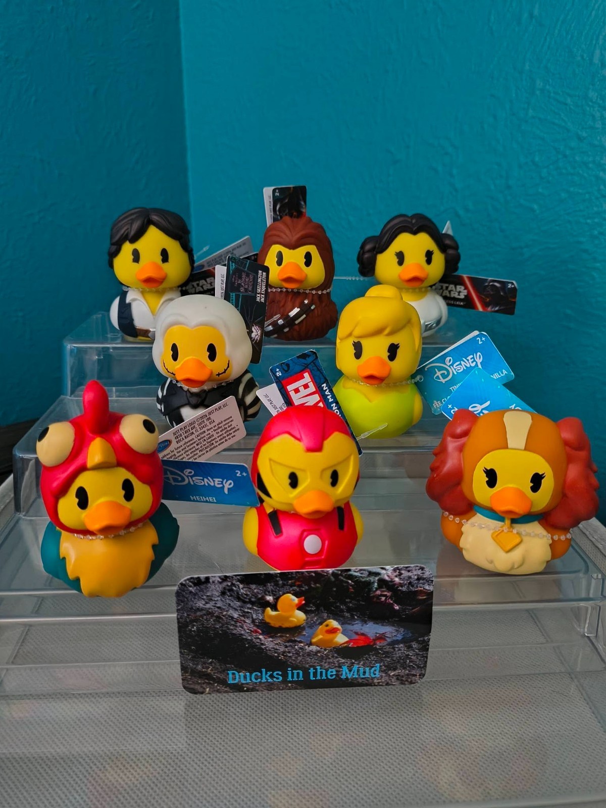 2.5″ Duckalooz Rubber Ducks – Marvel, Disney, Moana, Star Wars, and Nightmare