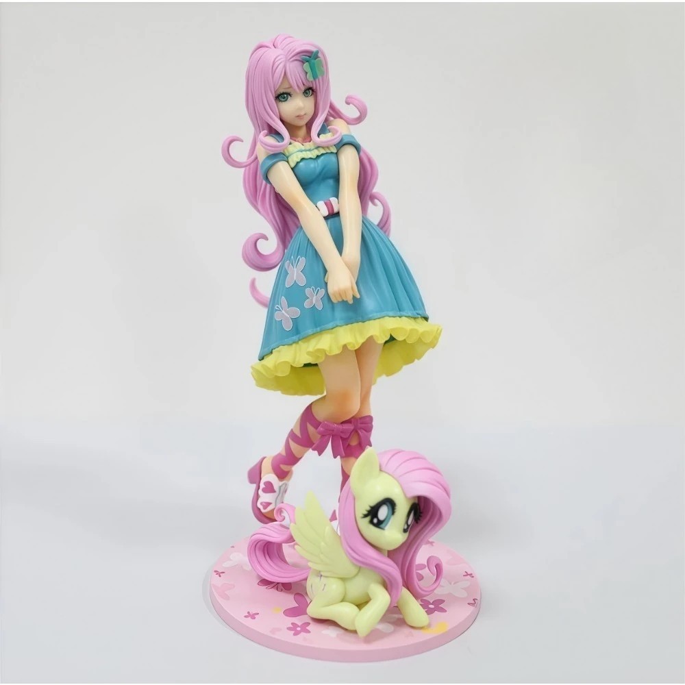 Fluttershy Action Figure My Little Pony Bishoujo Princess Statue 8in Toy New