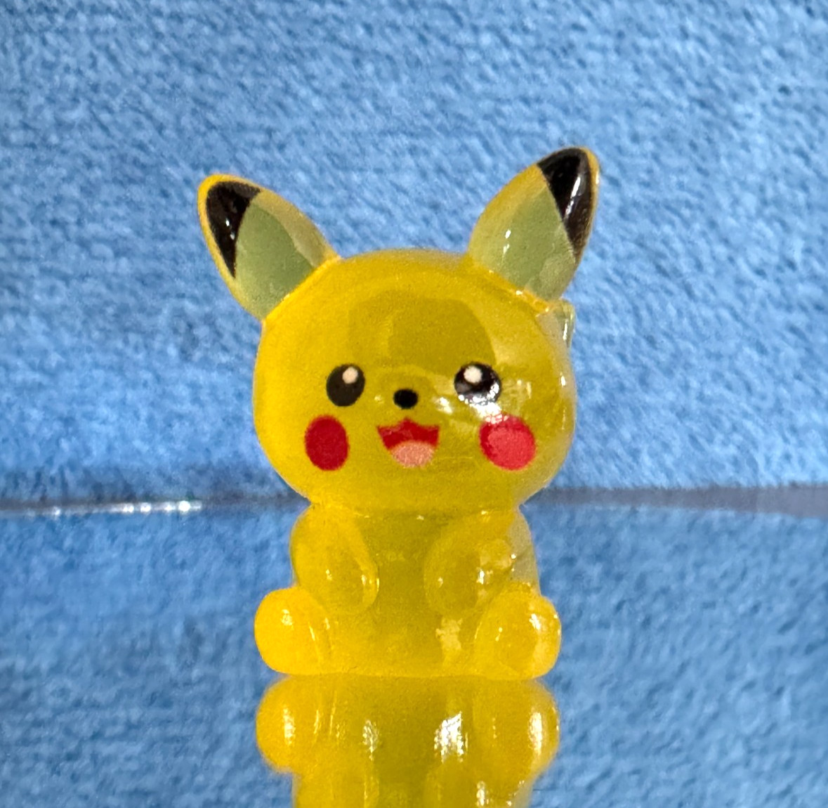 Miniature Resin Pokemon Figures – Set of 13 – Glow in Dark – by BANDAI – NEW