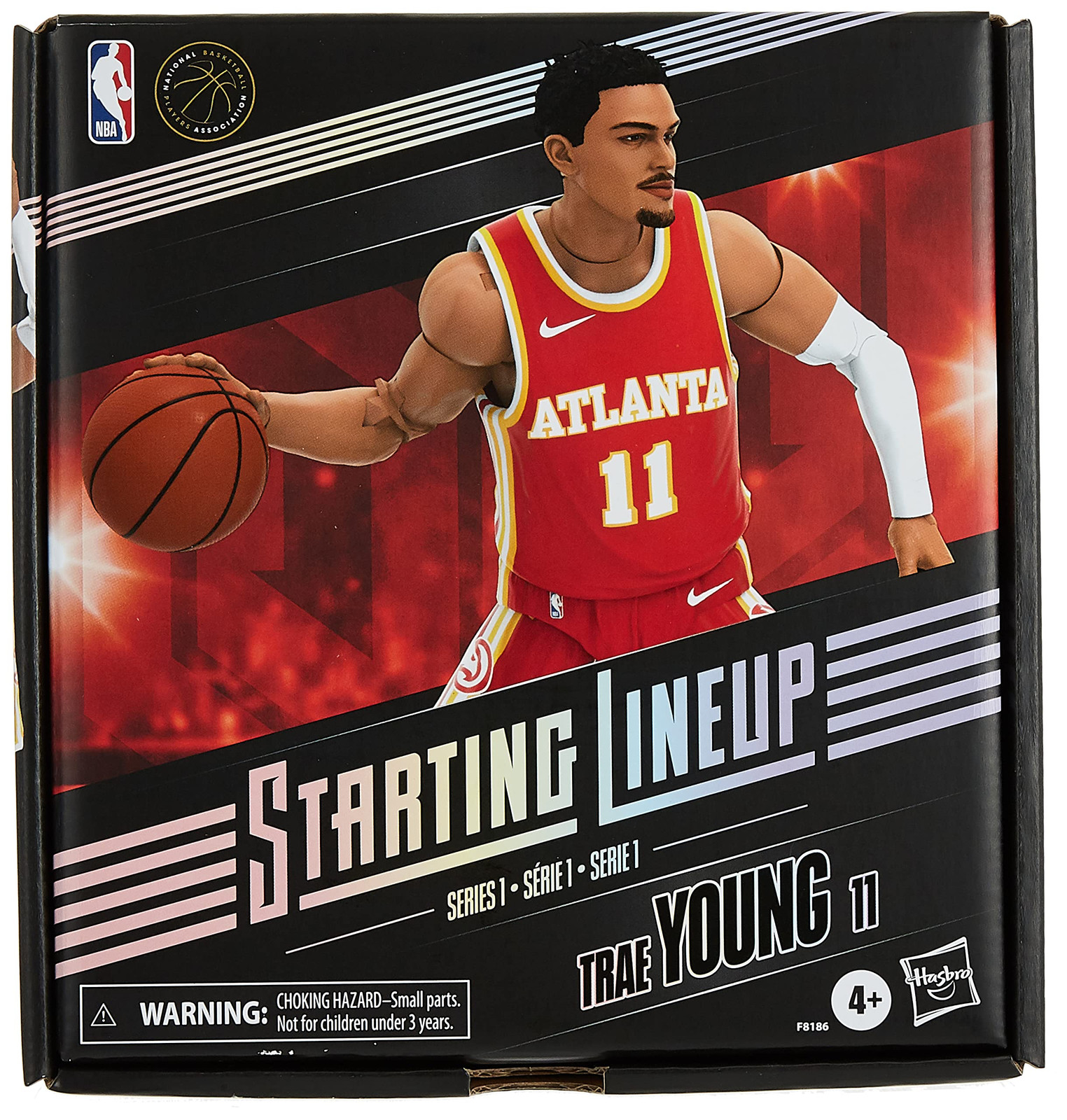 Atlanta Hawks 6 Inch Icon Edition Jersey Figurine Ages 4 and Up