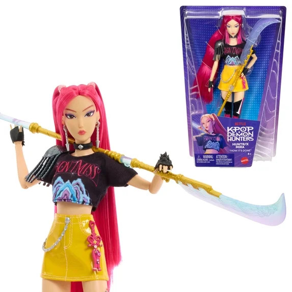 KPop Demon Hunters HUNTR/X: Mira “How It’s Done» Doll