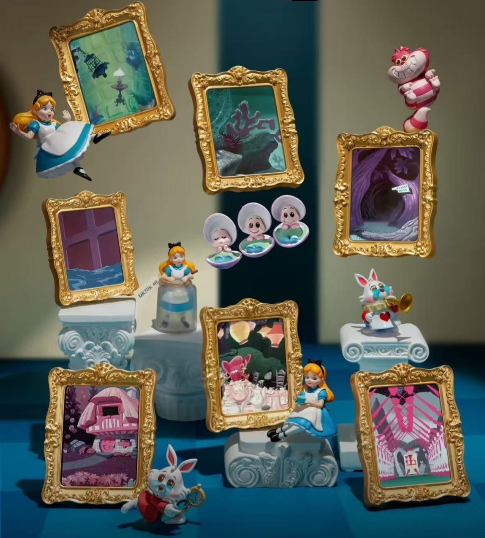 Miniso Disney Alice In Wonderland Series Blind Box Confirmed Figure Art Toy Gift