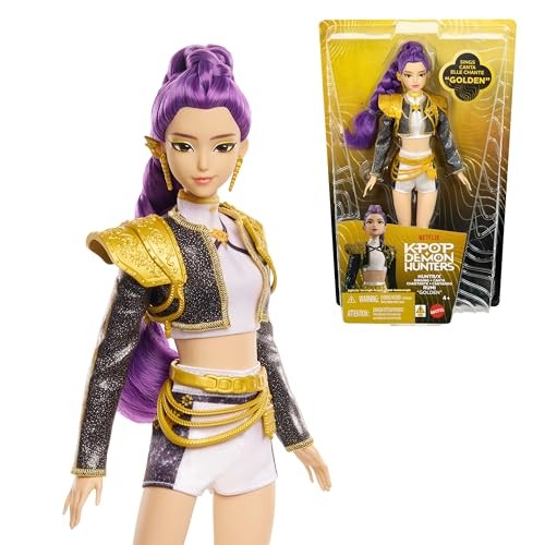 KPop Demon Hunters HUNTR/X Rumi Golden Singing Doll Mattel Netflix New Sealed
