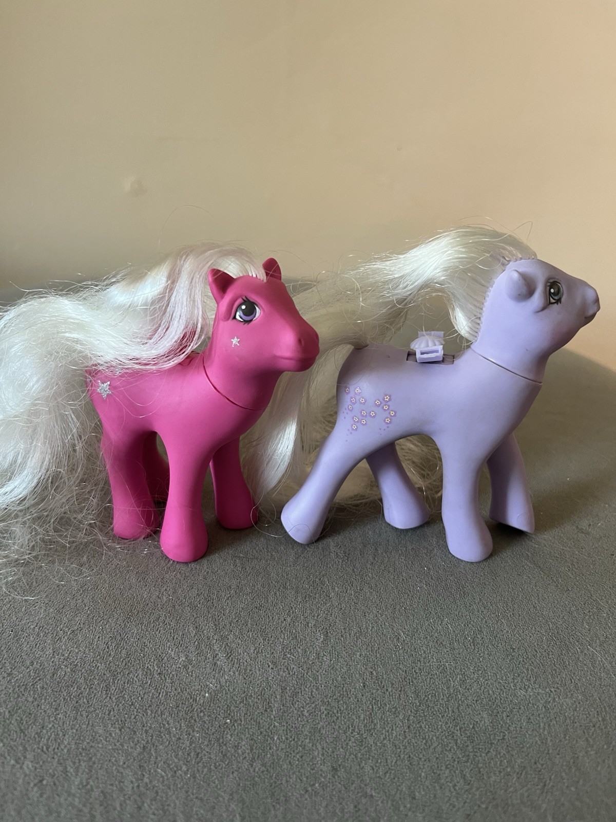 Vintage My Little Pony Flutter Ponies Forget-Me-Not And Mail Order Hollywood