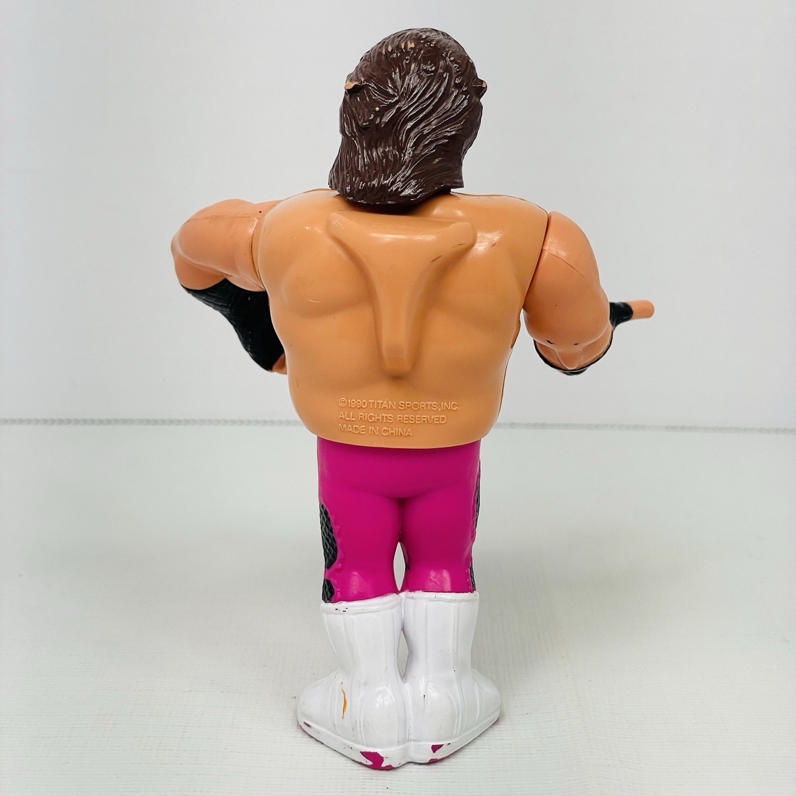 Vintage WWF Brutus the Barber Wrestling Figure Series 1 Titan Sports Hasbro 1990