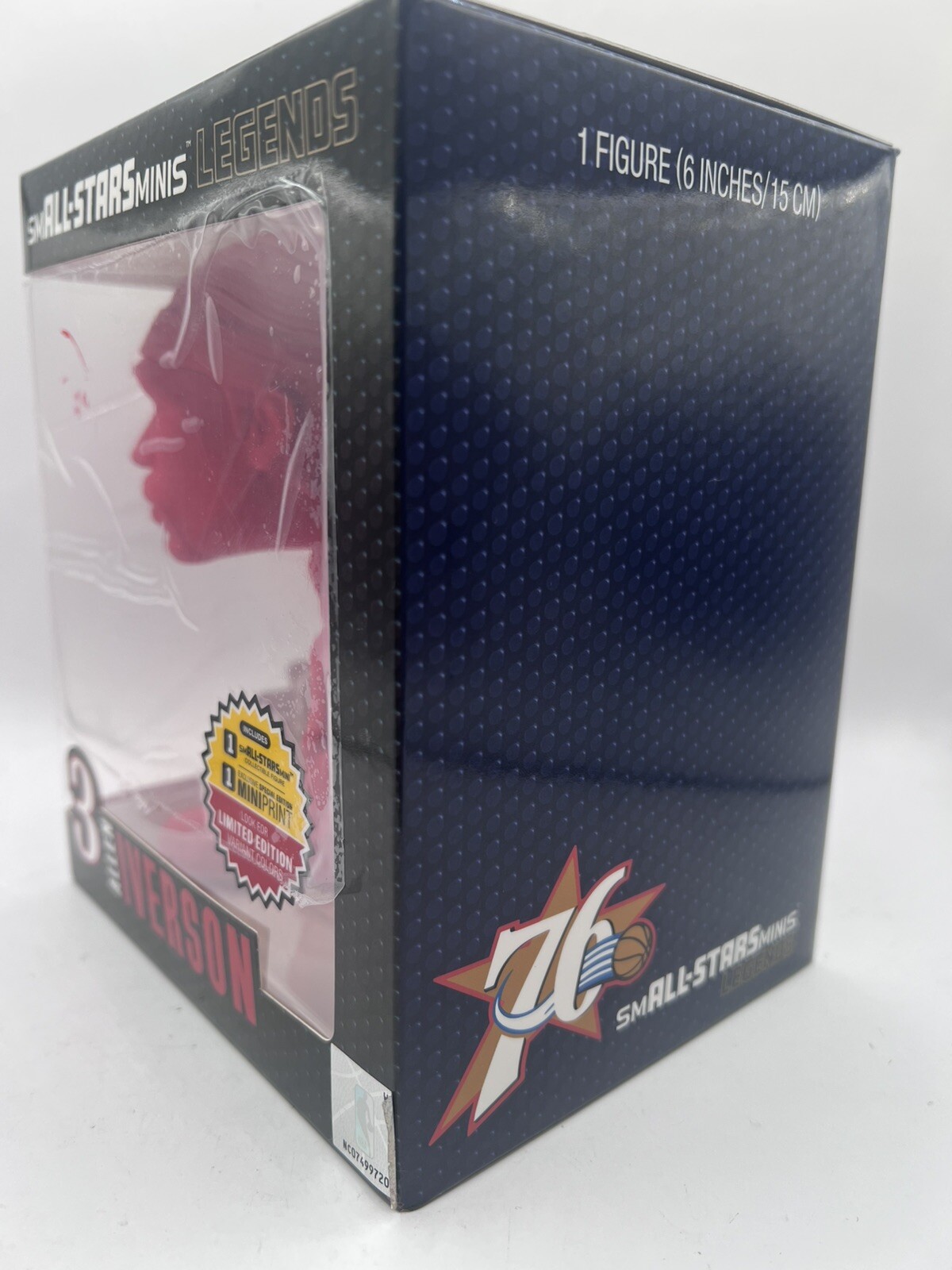 NBA Allen Iverson smALL-STARS Minis LEGENDS Figure RED Chase Variant Limited