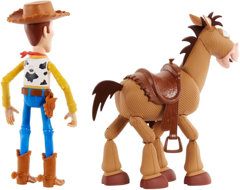 Mattel Disney Pixar’S Toy Story 4 Woody and Buzz Lightyear 2-Character Pack, Mov