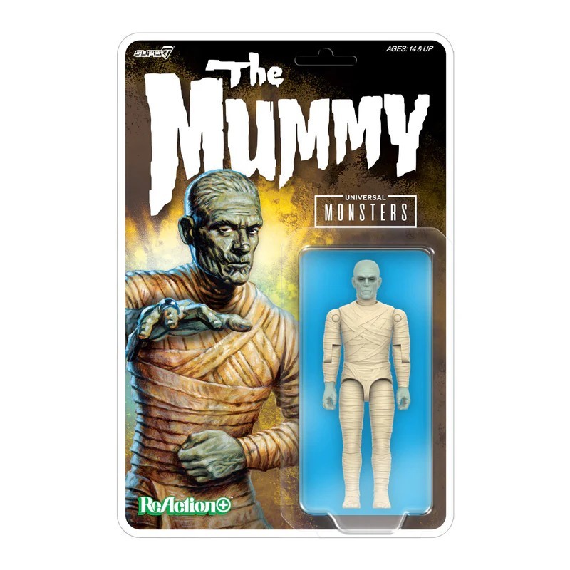 The Mummy Universal Monsters Super7 Reaction Action Figure