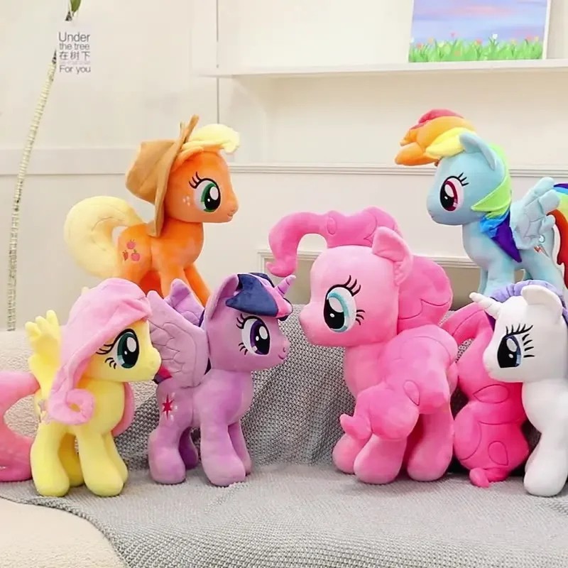 My Little Pony Plush Toy Anime Rainbow Dash Rarity Twilight Sparkle Fluttershy