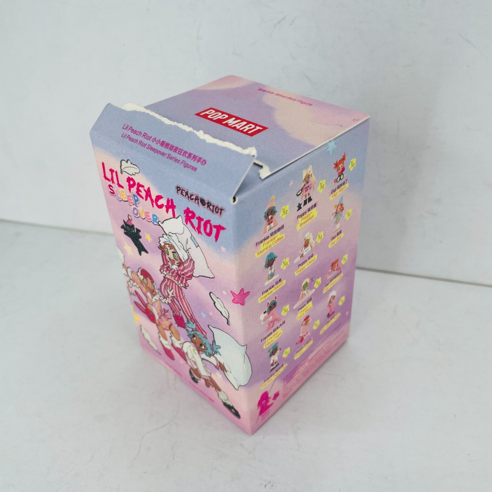 POP MART x Lil Peach Riot Sleepover Series Confirmed Figure Doll NEW in Open Box