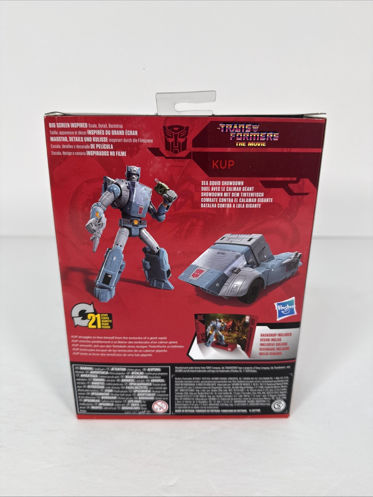Transformers The Movie KUP Studio Series 86-02 Deluxe Class Hasbro
