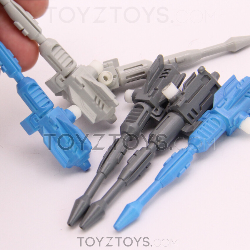 3D DIY Spoiler KIT Laser gun pairs FOR Siege Starscream Thundercracker Skywarp