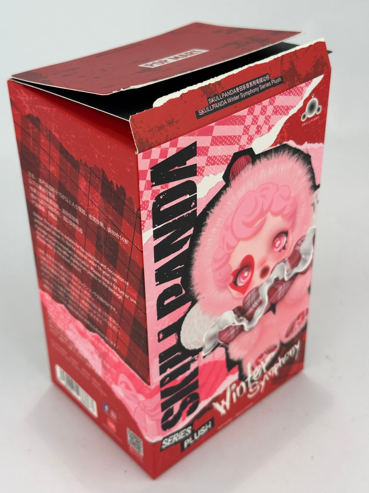 POP MART Skullpanda Winter Symphony Rock On Plush Doll Figure Sealed Bag OpenBox