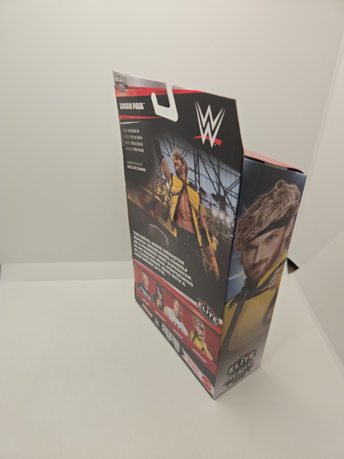 WWE Elite Collection Greatest Hits 11 Logan Paul 6″ Figure Yellow Vest 2026