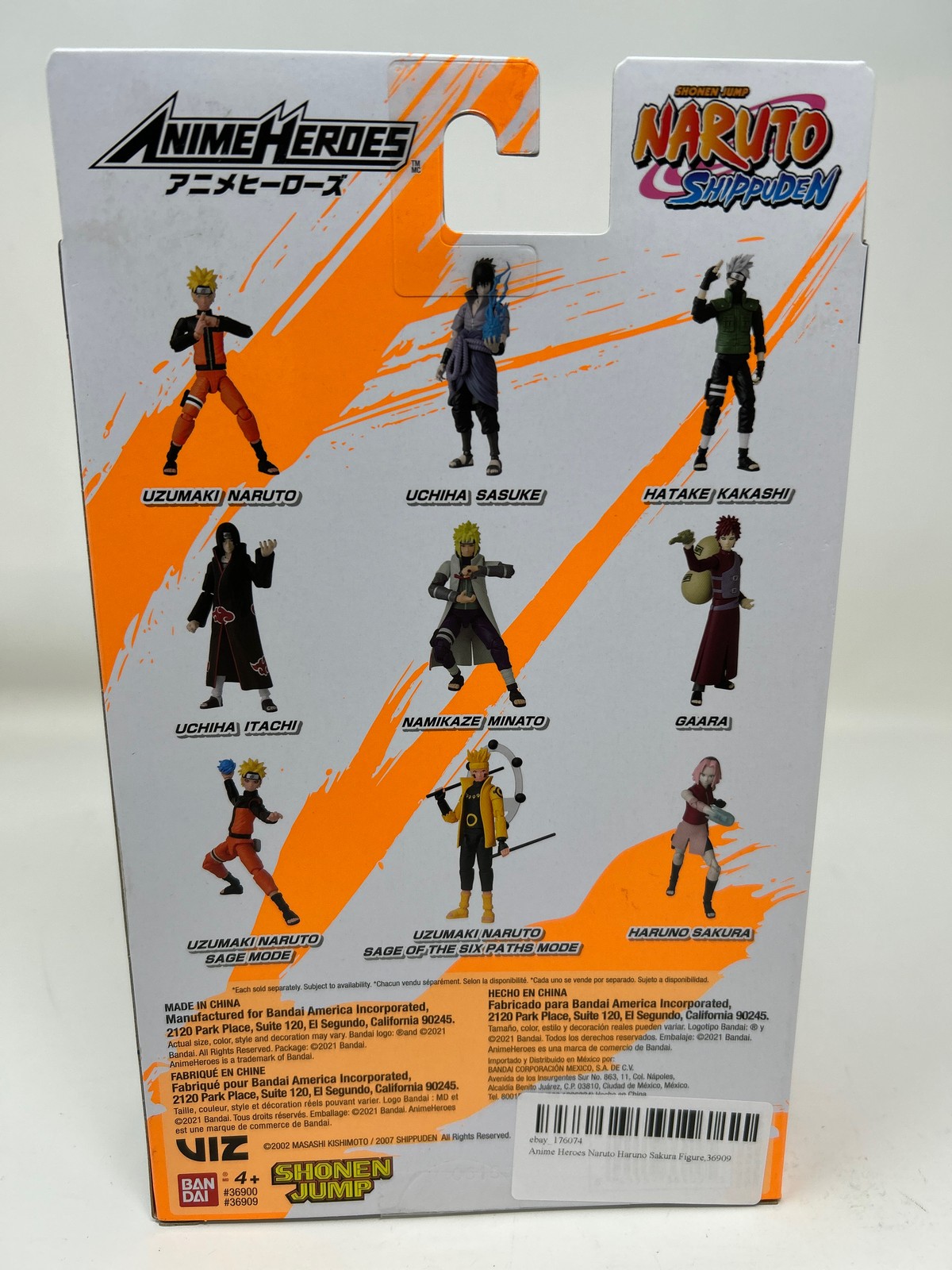 Anime Heroes Naruto Haruno Sakura Figure,36909