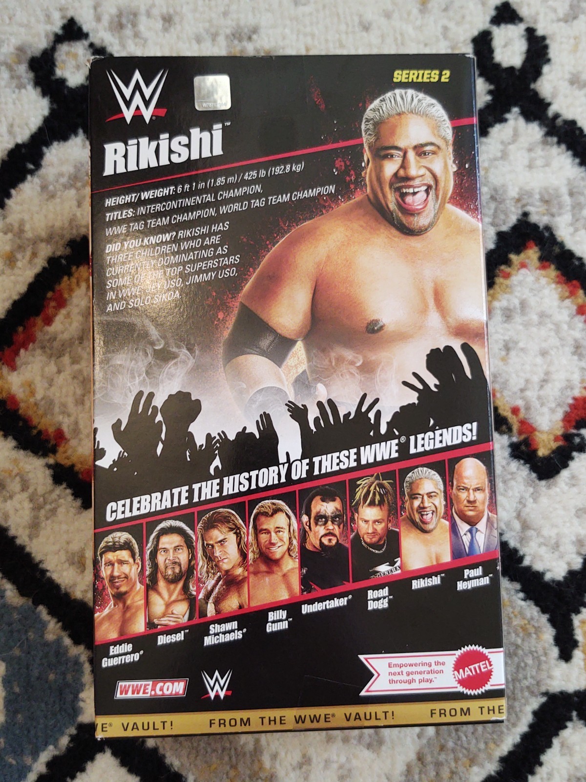 Rikishi – (Best of Series 1) WWE From the Vault Toy Wrestling Figure