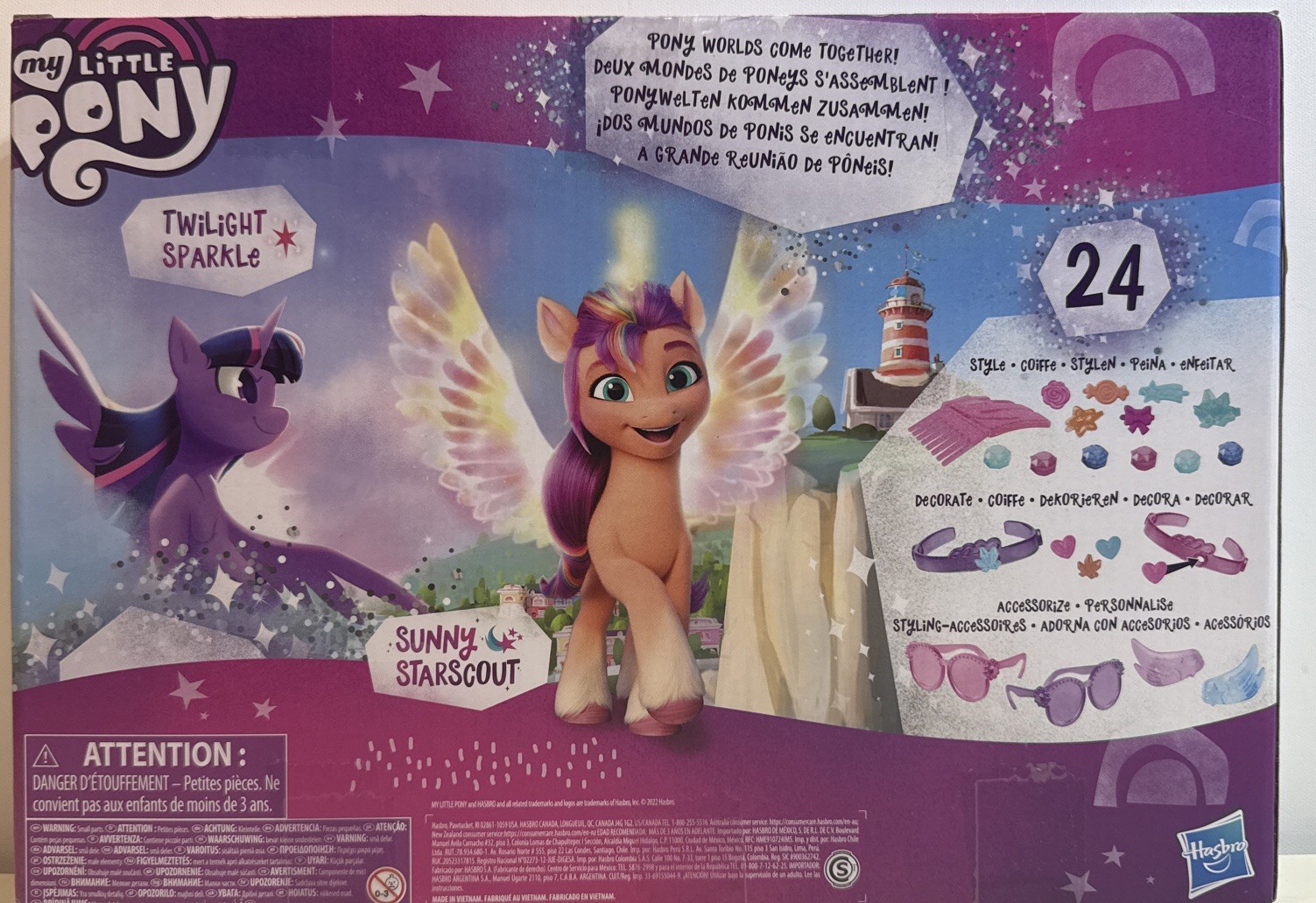 My Little Pony Sparkling Generations Sunny Starscout & Twilight Sparkle 6″