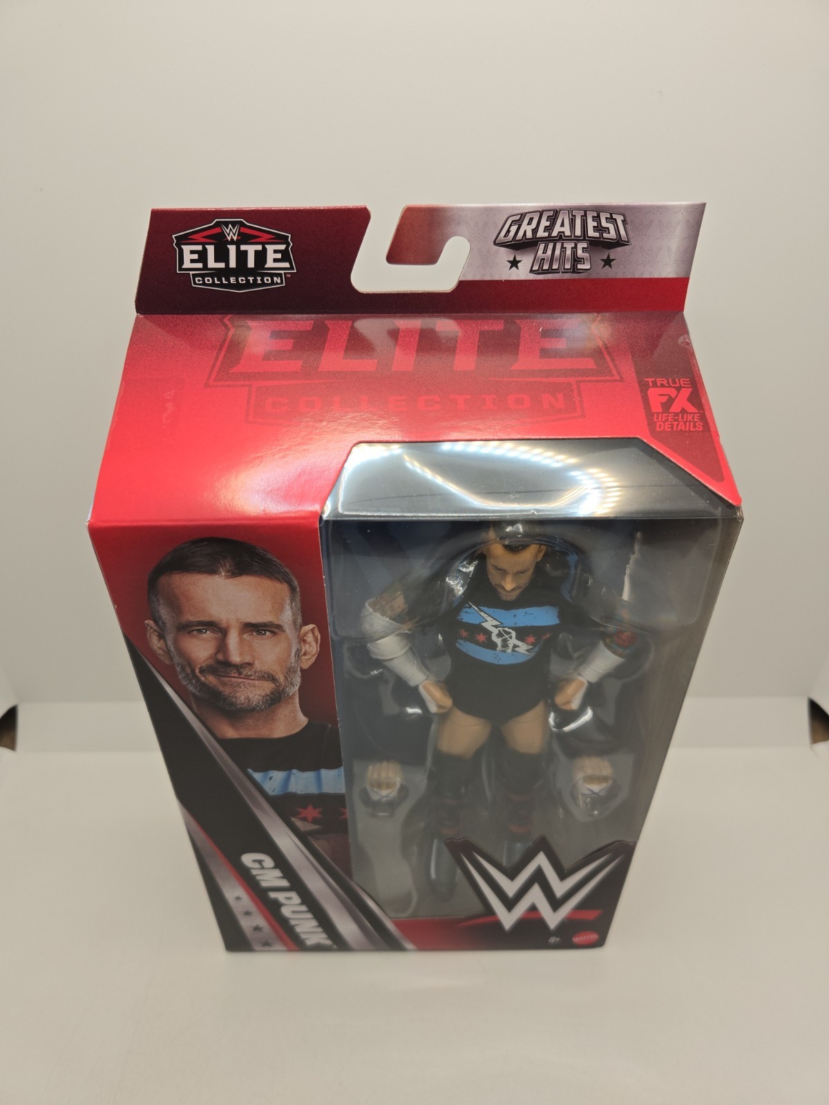 WWE Elite Greatest Hits 11 CM Punk 6″ Mattel 2026 Action Figure Short Hair