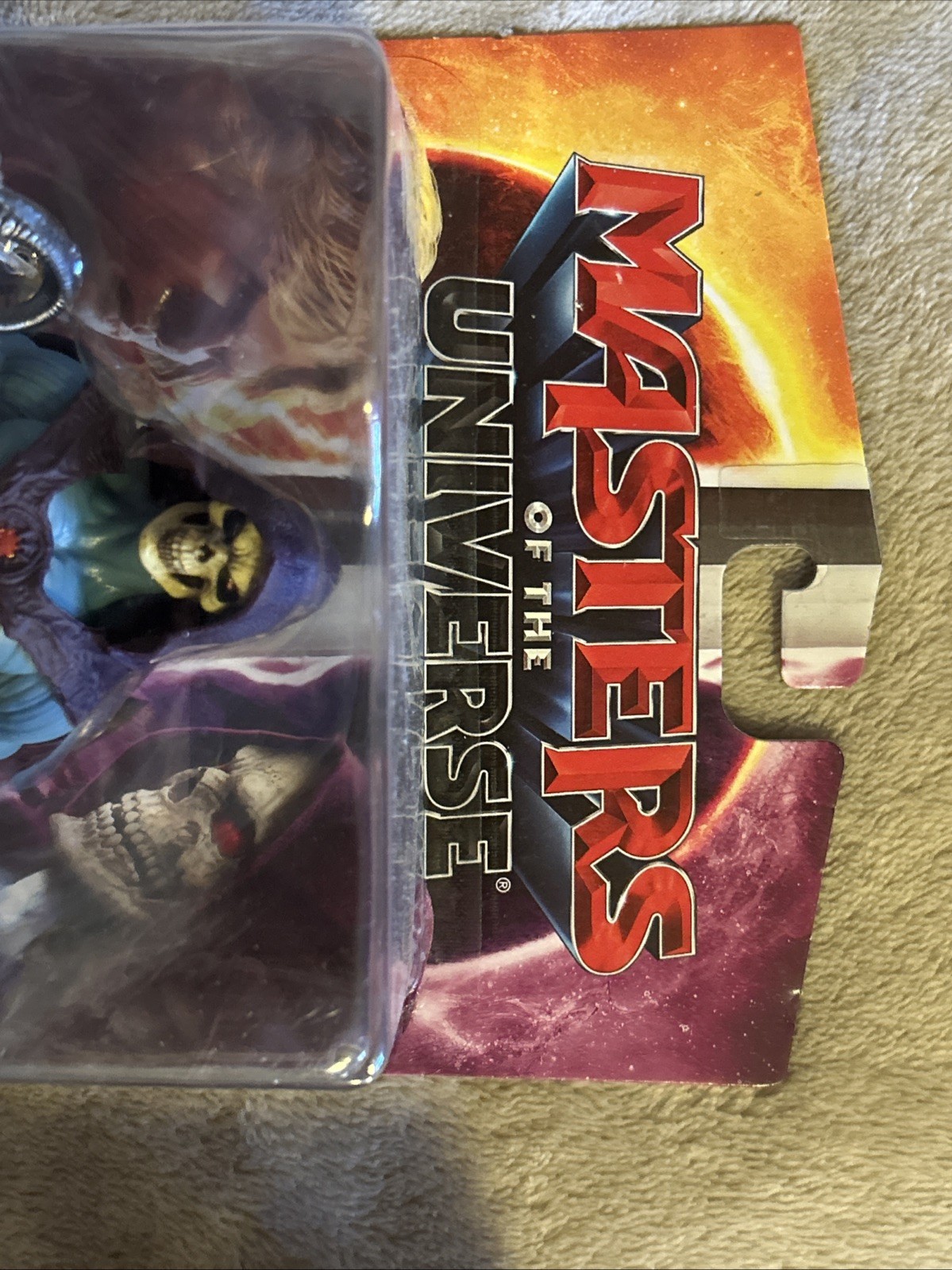 Skeletor Masters of the Universe MOTU Mattel + Sketch Book He Man ( 4 Figures )