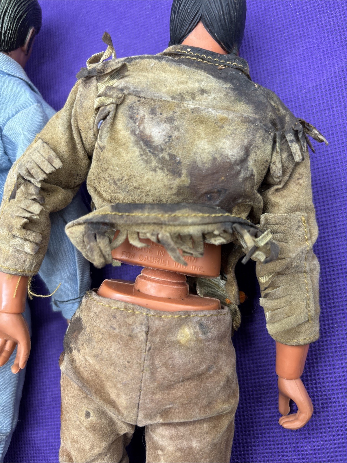 Gabriel Lone Ranger And Tonto Action Figures Parts Referb Movie Prop WBON TV