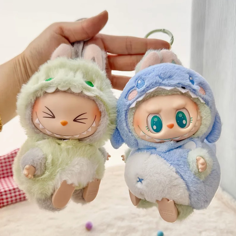Fits 1,2,3 LABUBU Clothes Set Cute Animal Overall Monsters Plush – NO DOLL
