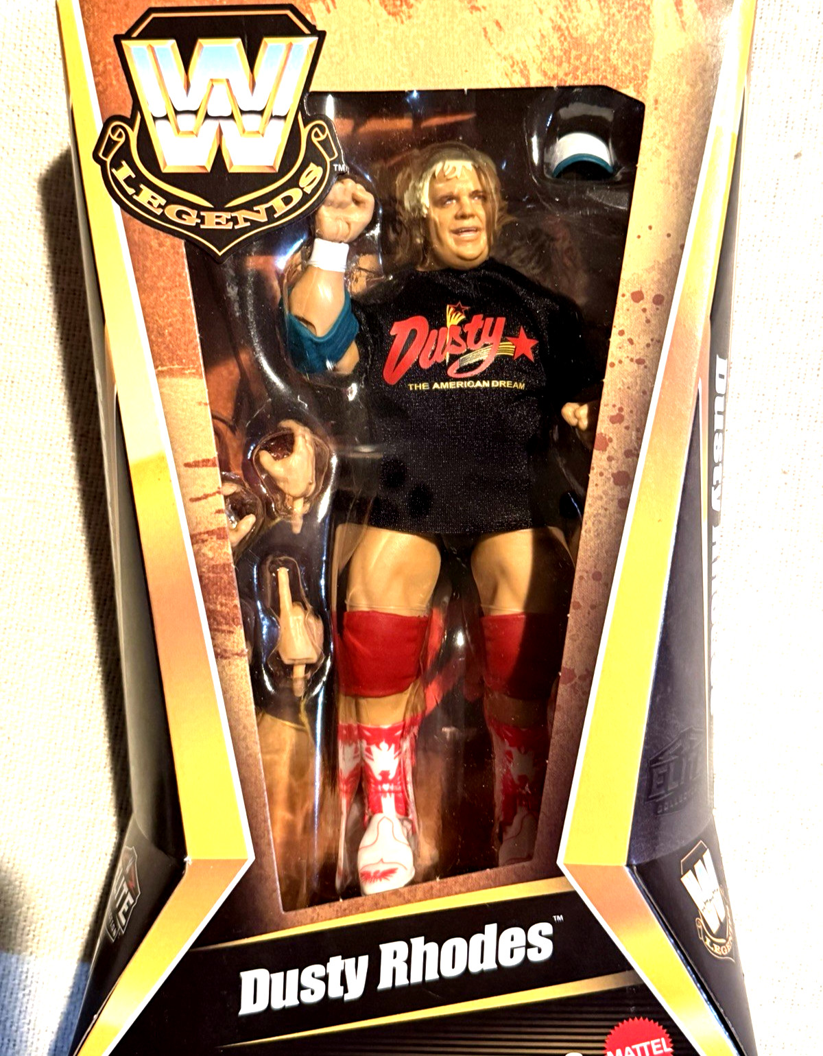 BRAND NEW WWE Elite Collection Greatest Hits Dusty Rhodes Action Figure Mattel