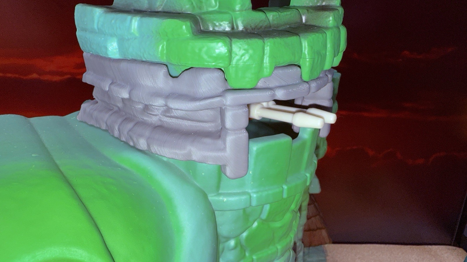 Unpainted Extender Interface for Origins Point dread (Only includes one part)