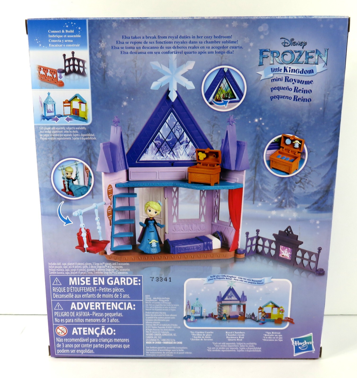 DISNEY FROZEN Little Kingdom ELSA’S ROYAL CHAMBERS Brand New Sealed Box