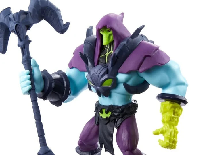 NEW! Mattel MOTU (Netflix) CORE SKELETOR 5.5″ Action Figure w/POWER ATTACK MINT!