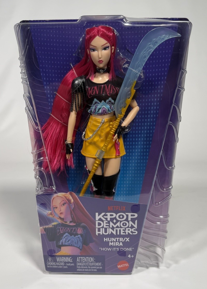 IN HAND KPop Demon Hunters HUNTR/X Mattel Mira Fashion Doll «How It’s Done»