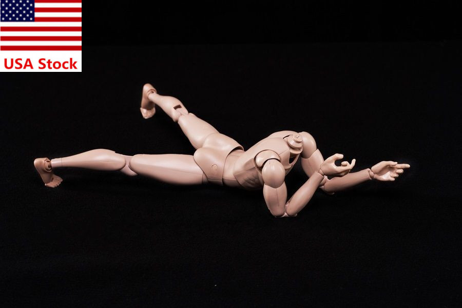 MX02-A 1/6 Europe Skin Male Body Super Flexible Soldier 12»Action Figure Doll