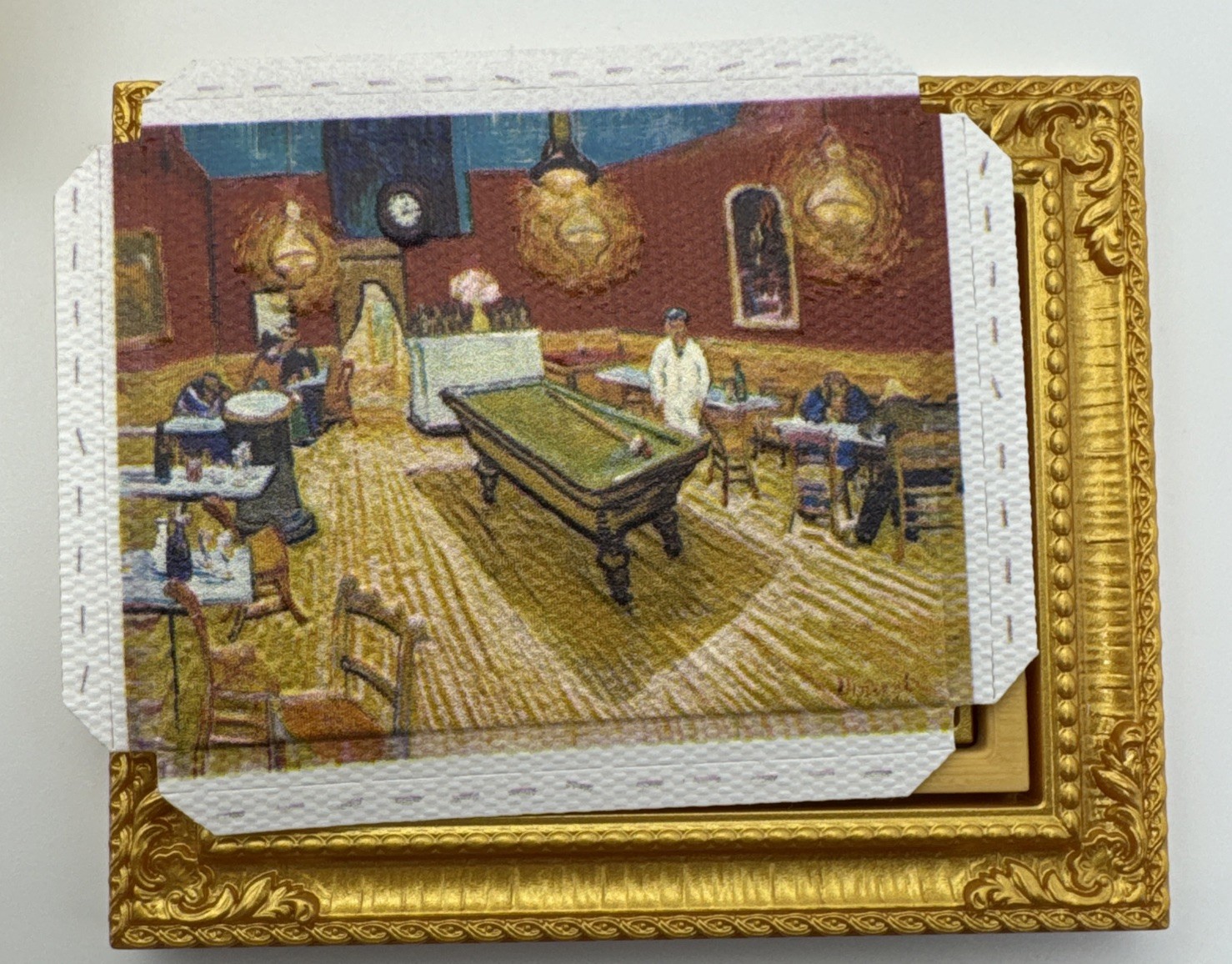 🖼️ New! Mini Brands MASTERPIECES ~ VAN GOGH Lot Of 6 Paintings + Accessories